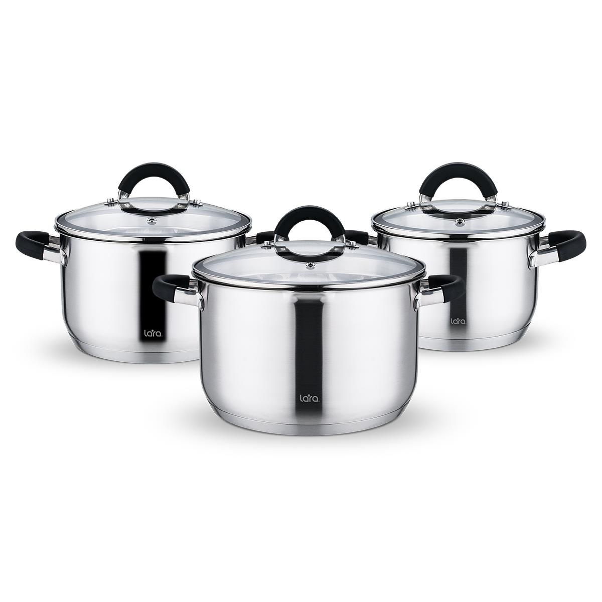 Изображение Набор посуды Lara LR02-129  6,5 л