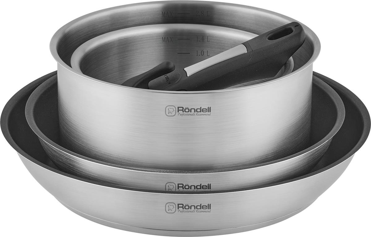 Изображение Набор посуды Rondell Stark RDS-1315  2,8 л