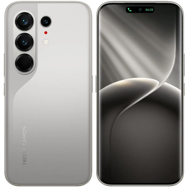 Изображение Смартфон TECNO Camon 50 Ultra (256 Гб/12 Гб) серебристый
