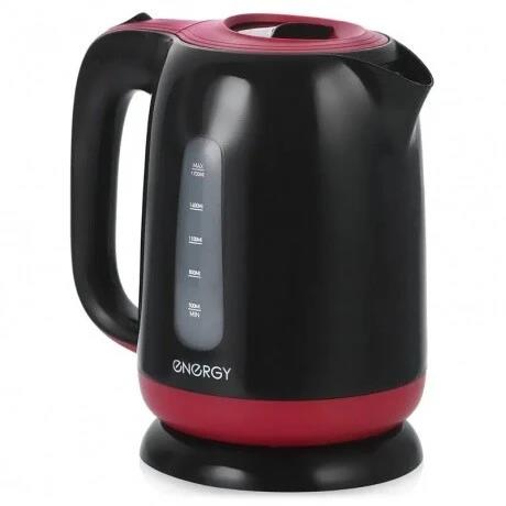 Изображение Электрический чайник Energy E-274 (1,7 л, диск) пластик (2200 Вт/1,7 л /пластик/черный)
