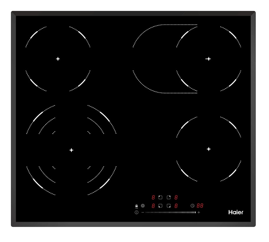 Изображение Варочная панель Haier HHY-C64TOVB (черный)