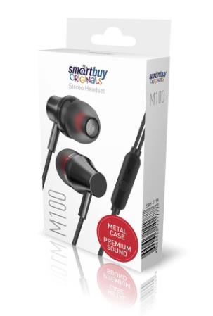 Изображение Наушники SmartBuy SBH-021K, Jack 3.5 мм черный