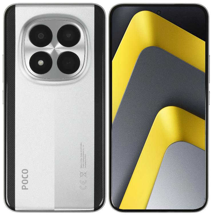 Изображение Смартфон Xiaomi POCO M8 Pro 5G (512 Гб/12 Гб) серебристый