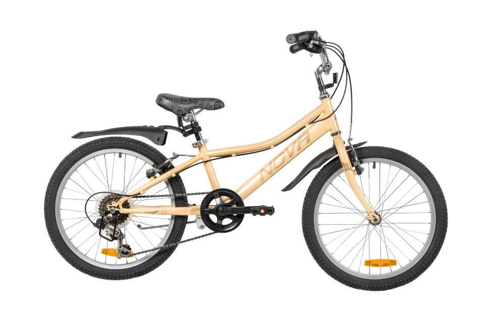 Изображение Велосипед Novatrack Alice 20 (178702) (песочный/20 "/)-2026 года 20SH6V.ALICE.YL6
