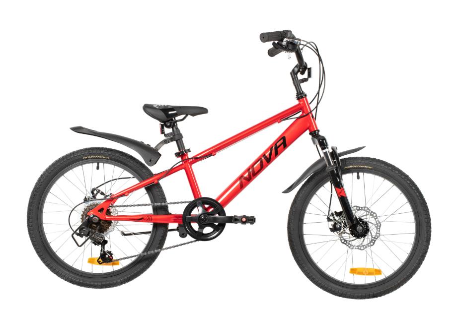 Изображение Велосипед Novatrack Pointer Disc 20 (178705) (красный/20 "/)-2026 года 20SH6D.POINTER.RD6