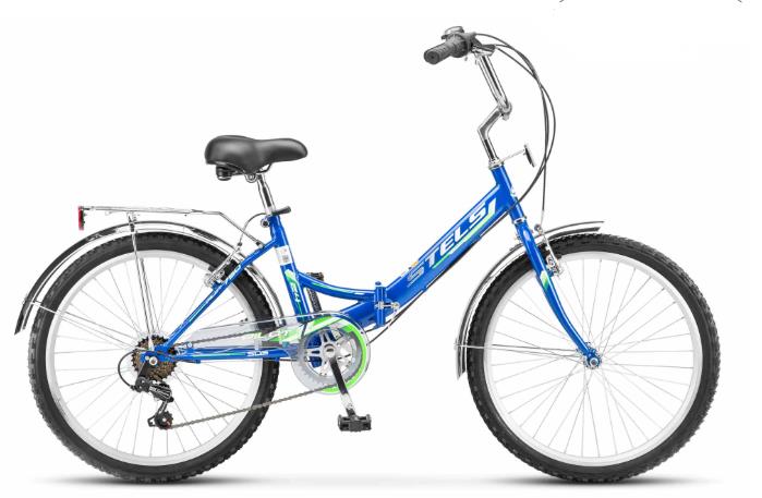 Изображение Велосипед Stels Pilot 750 24 V Z010 (синий/24 "/14.0 ")-2023 года EP-00005959/X0000001280