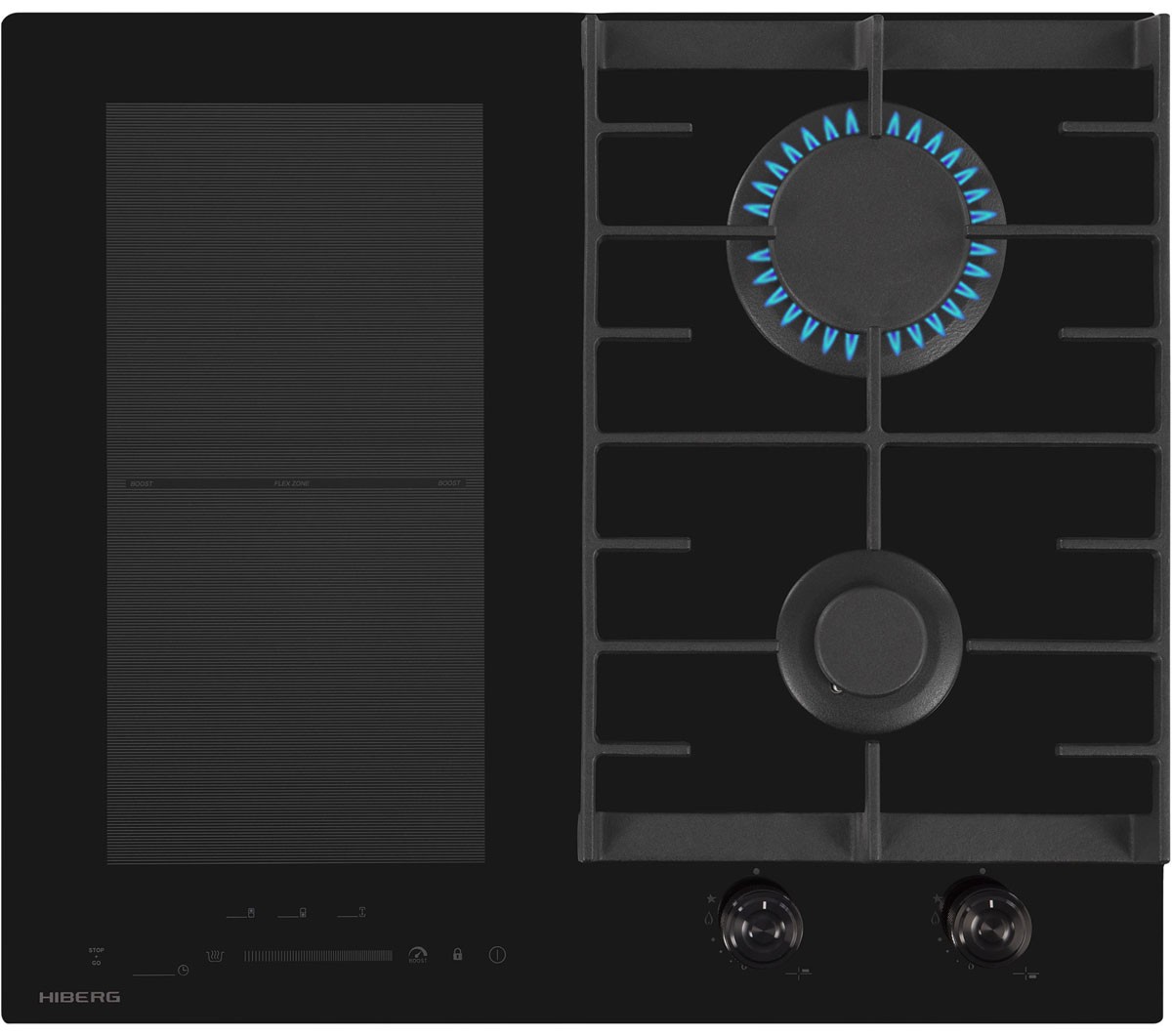 Изображение Варочная панель HIBERG i-VM 6021 B (черный)