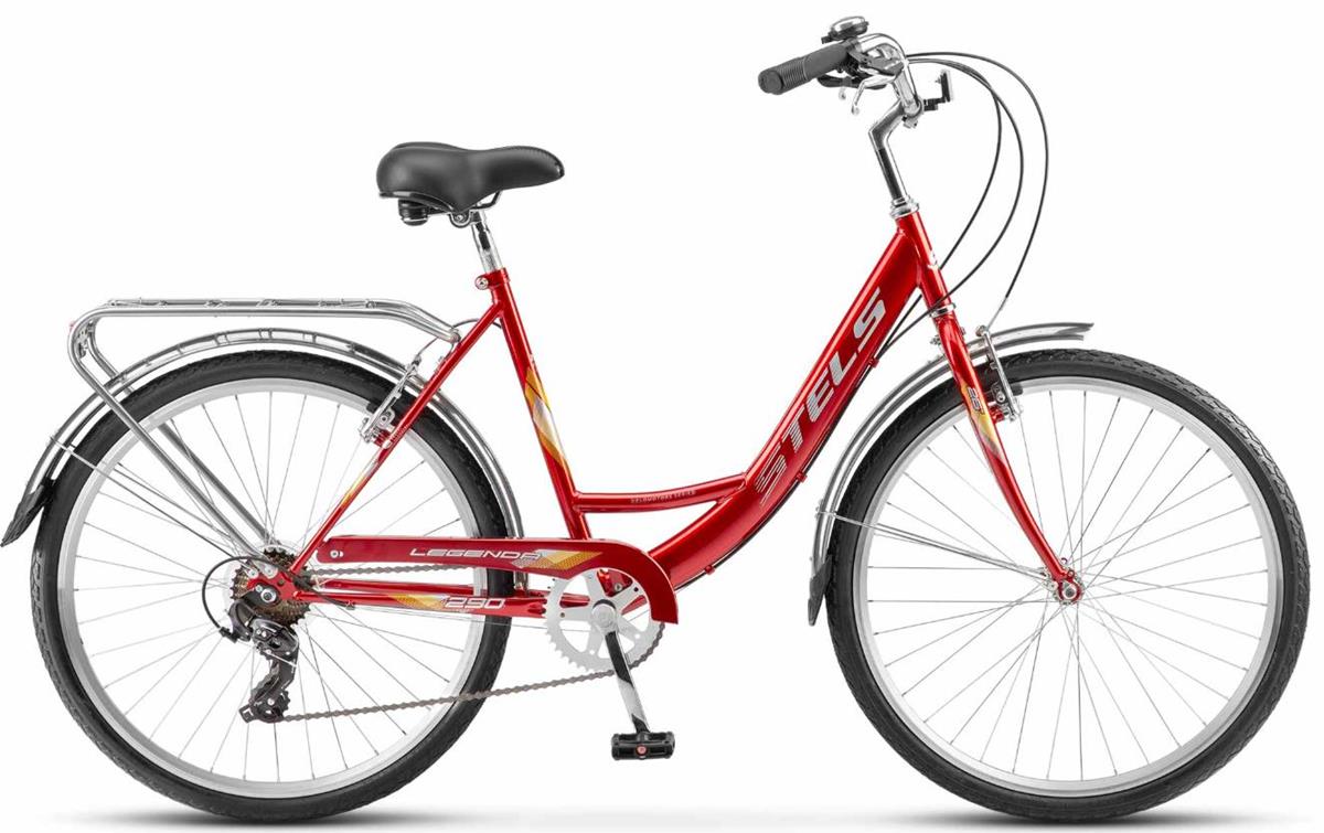 Изображение Велосипед Stels Legenda 290 26 V Z010 (красный/26 "/19.0 ")-2025 года EP-00005699/X0000001138
