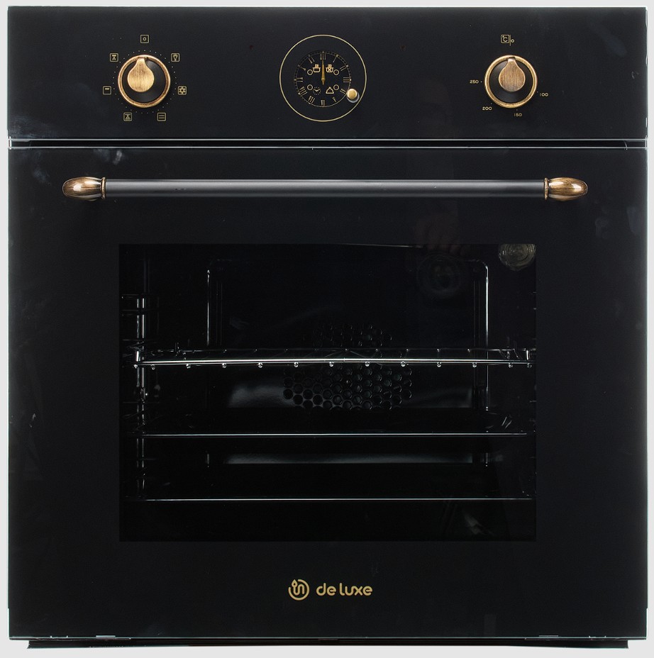 Изображение Духовой шкаф De luxe 6006.05ЭШВ-150 (64 л , чёрный)