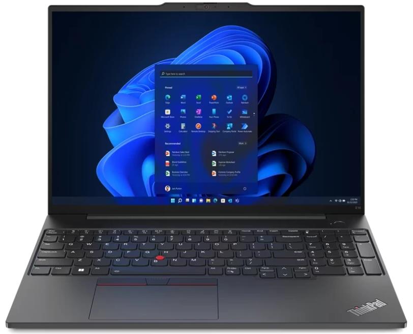 Изображение Ноутбук Lenovo ThinkPad E16 Gen 2 (AMD 7735HS 3200 МГц/ SSD 512 ГБ  /RAM 16 ГБ/ 16" 1920x1200/VGA встроенная/ Без ОС) (21M5S0JG00)
