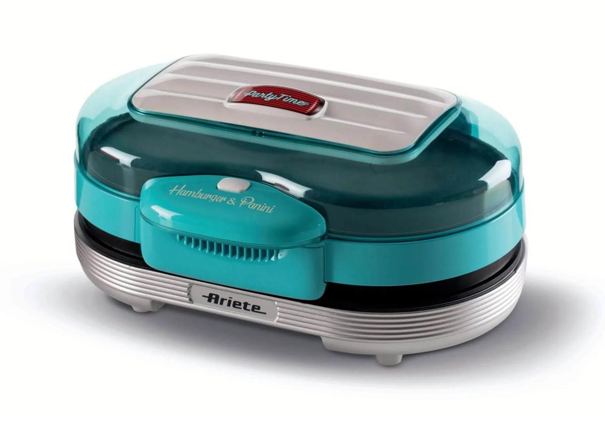 Изображение Сэндвичница Ariete 00C020501AR0 Blue (1200 Вт //бирюзовый)