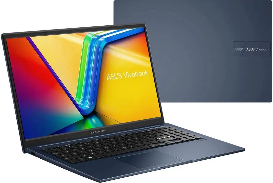 Изображение Ноутбук Asus F1504VA Vivobook 15 (Intel 120U 1400 МГц/ SSD 512 ГБ  /RAM 8 ГБ/ 15.6" 1920x1080/VGA встроенная/ Без ОС) (90NB13Y1-M01FT0)
