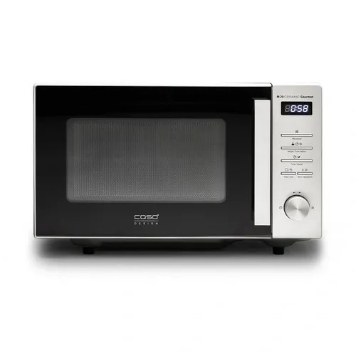 Изображение Микроволновая печь Caso M 20 Ceramic Gourmet (700 Вт  20 л    черный, серебристый)
