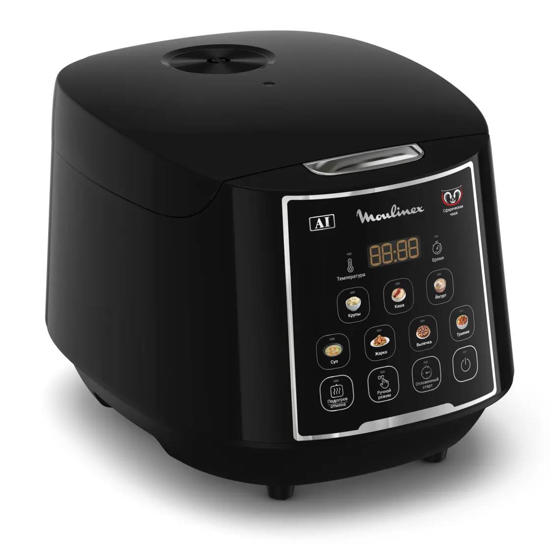 Изображение Мультиварка Moulinex MK736BF2 (750 Вт/5 л /черный)