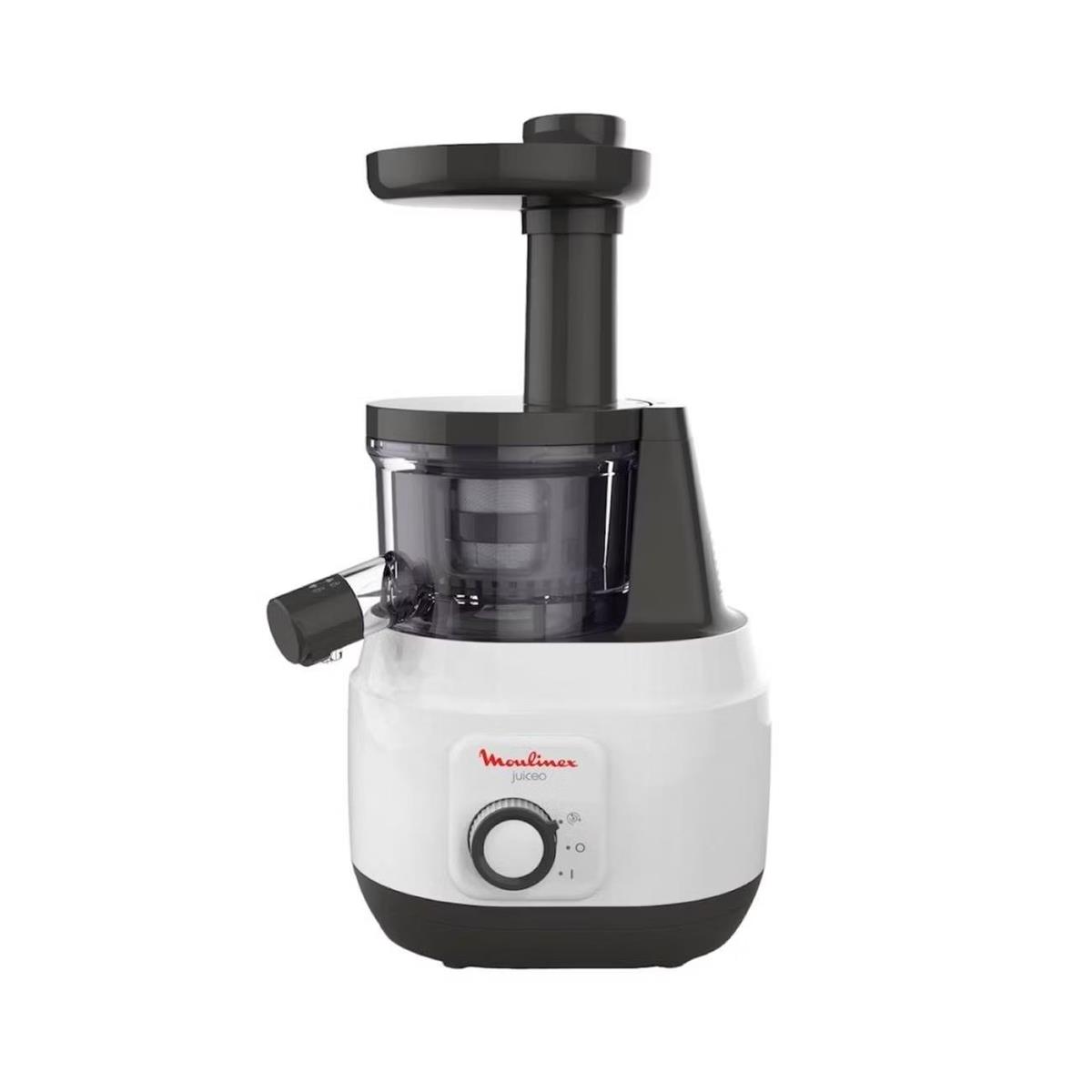 Изображение Соковыжималка Moulinex ZU150110 (шнековая/150 Вт /черный, белый)