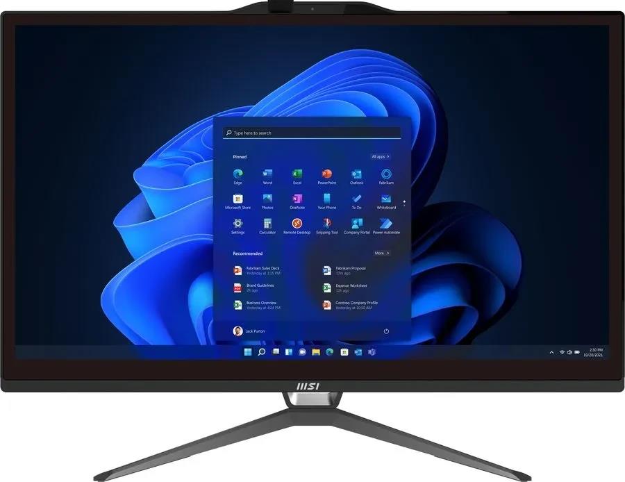 Изображение Моноблок MSI Pro AP222T 14M (9S6-AC0151-666) (21.5"/3.5 ГГц/16 Гб/SSD 512 Гб  нет  Гб/VGA встроенная/Без ОС)