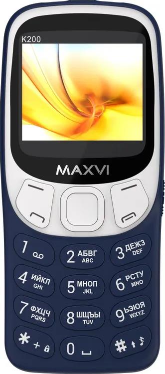 Изображение Мобильный телефон MAXVI K200,синий