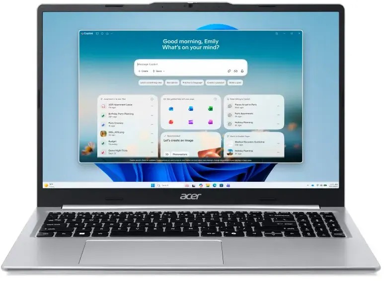 Изображение Ноутбук Acer Aspire Lite 15 AL15-46P-R2UH (AMD 5400U 2600 МГц/ SSD 512 ГБ  /RAM 8 ГБ/ 15.6" 1920x1080/VGA встроенная/ Без ОС) (NX.JXVCD.001)