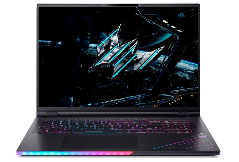 Изображение Ноутбук Acer Predator Helios 18 AI PH18-73-90R6 (Intel 275HX 2700 МГц/ SSD 1024 ГБ  /RAM 48/ 18" 2560x1600/VGA дискретная/ Без ОС) (NH.QVYSA.001)