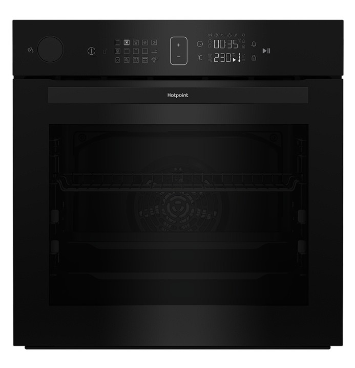 Изображение Духовой шкаф HOTPOINT FE8 DF1351 SH BLX (72 л , чёрный)