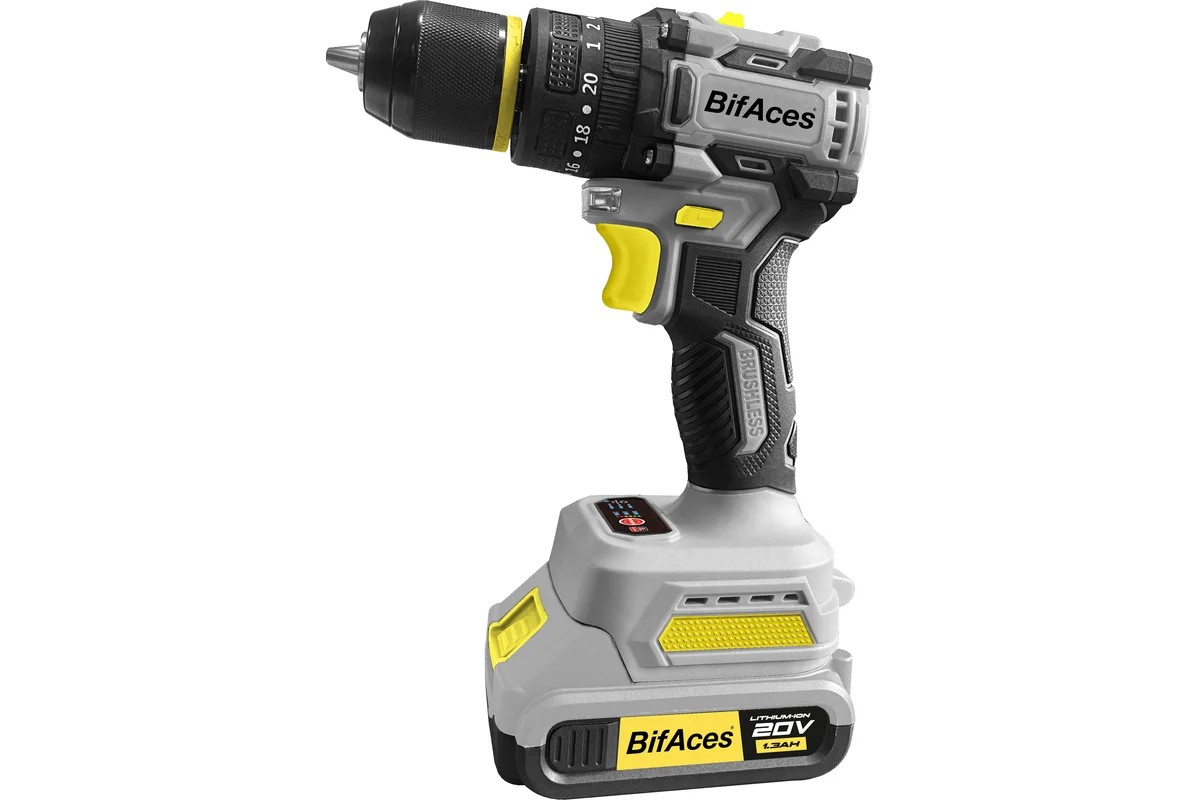 Изображение Шуроповерт BifAces DLID-20-A (50 Н·м//Li-Ion/1.3 А.ч/20 В) ()