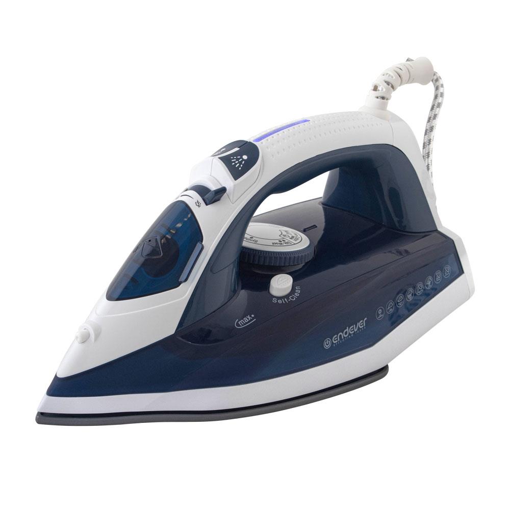 Изображение Утюг Endever Delta-236 (2400 Вт/синий, белый)