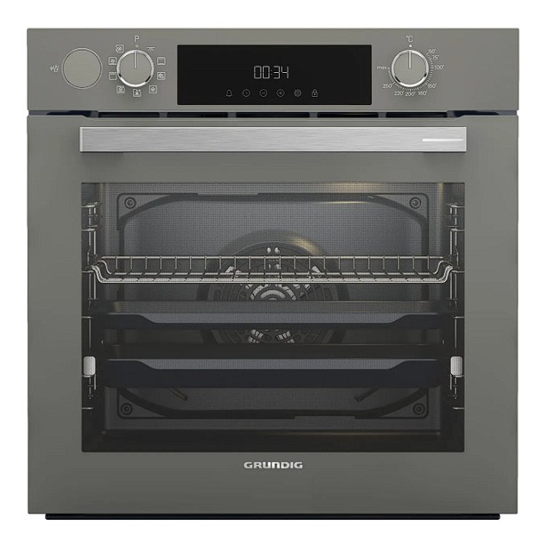 Изображение Духовой шкаф Grundig GEDM12300G (72 л , серый)