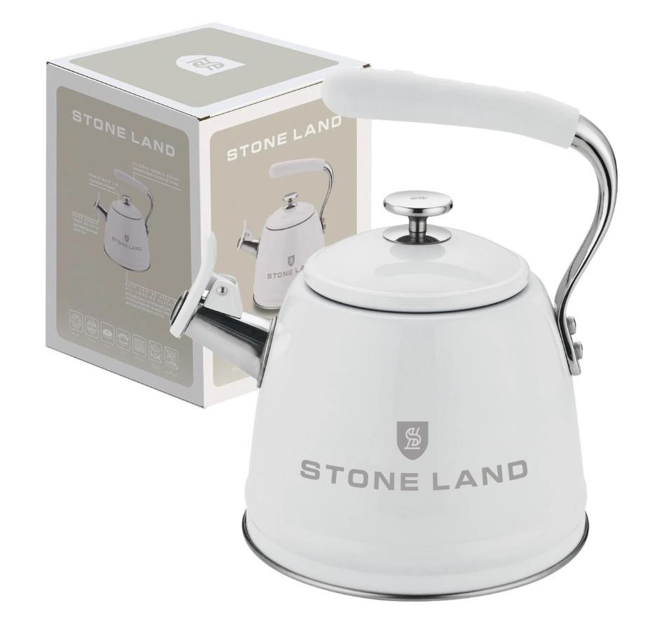 Изображение Чайник STONELAND SL06-001 (2,3, л л /белый)