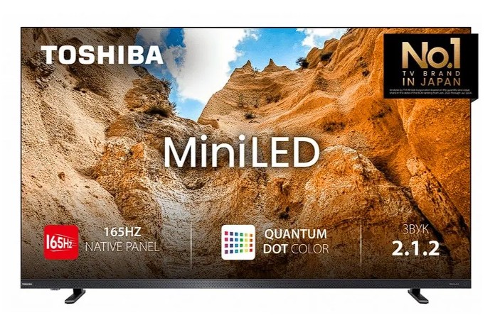 Изображение Телевизор Toshiba 65Z770RE 65" HDR, 4K Ultra HD Smart TV черный