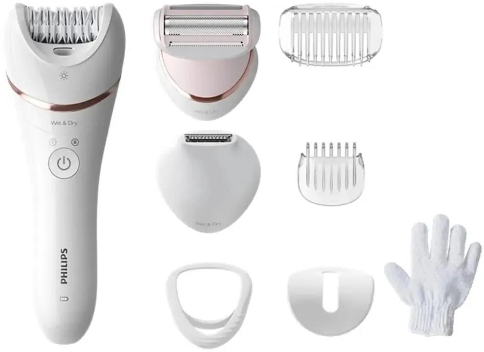 Изображение Эпилятор Philips BRE720/01 белый (от аккумулятора)