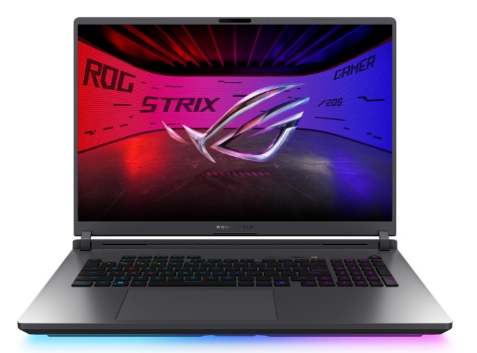 Изображение Ноутбук Asus G815JMR ROG Strix G18 (2025) (Intel 14900HX 2200 МГц/ SSD 512 ГБ  /RAM 16 ГБ/ 18" 2560x1600/VGA дискретная/ Без ОС) (90NR0LE1-M00BF0)