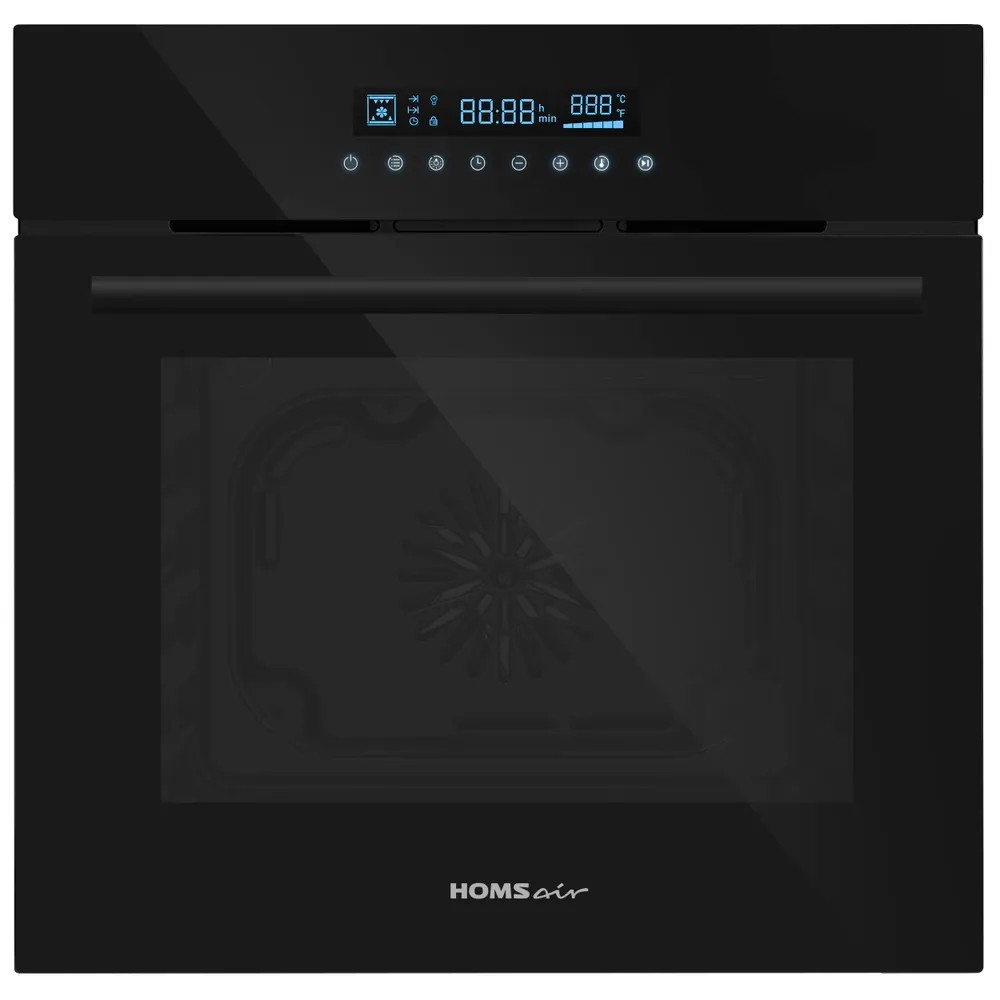 Изображение Духовой шкаф HOMSair OEH607BK2 (60 л , чёрный)