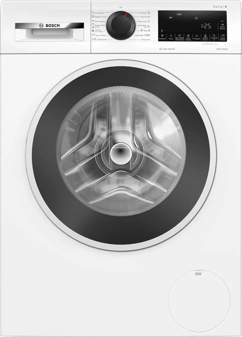 Изображение Стиральная машина Bosch WGG242Z2BY, белый (фронтальная, 9 кг, 1200 об/мин )