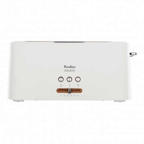 Изображение Тостер Tesler TT-140 (980 Вт  белый)