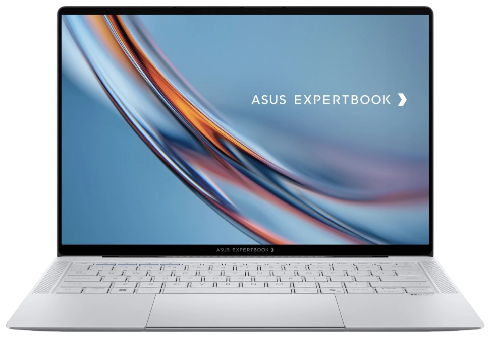 Изображение Ноутбук Asus B9406CAA ExpertBook (Intel 356H 1900 МГц/ SSD 1024 ГБ  /RAM 32 ГБ/ 14" 2880x1800/VGA встроенная/ Без ОС) (90NX09J1-M00FK0)