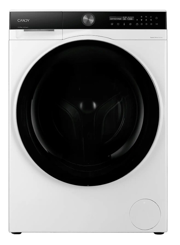 Изображение Стиральная машина Candy C47D 4106MBSW-07, белый (фронтальная, 10,5 кг, 1400 об/мин )