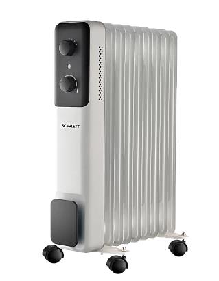 Изображение Масляный радиатор Scarlett SC-OR2009-F10M (2000 Вт  2000/1200/800 Вт/9 секций)