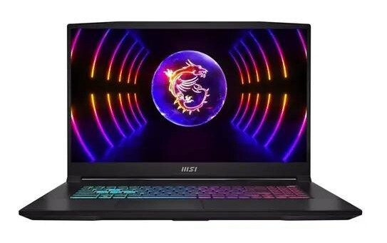 Изображение Ноутбук MSI Katana 17 B13VEK-1621XRUY (Intel 13420H 2100 МГц/ SSD 512 ГБ  /RAM 8 ГБ/ 17.3" 1920x1080/VGA дискретная/ Без ОС) (9S7-17L541-1621)