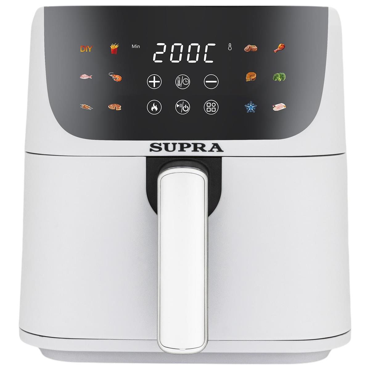 Изображение Аэрогриль Supra GS-7630 4.5л 1500Вт белый (1500 Вт /4,5 л )
