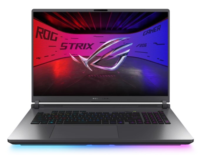 Изображение Ноутбук Asus G815LR ROG Strix G18 (2025) (Intel 290HX Plus 2700 МГц/ SSD 1024 ГБ  /RAM 32 ГБ/ 18" 2560x1600/VGA дискретная/ Без ОС) (90NR0LT1-M00HH0)