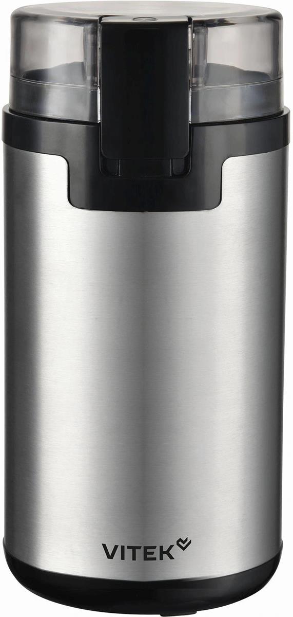 Изображение Кофемолка VITEK Gracia VT-CG1540 (80 г/400 Вт /стальной)