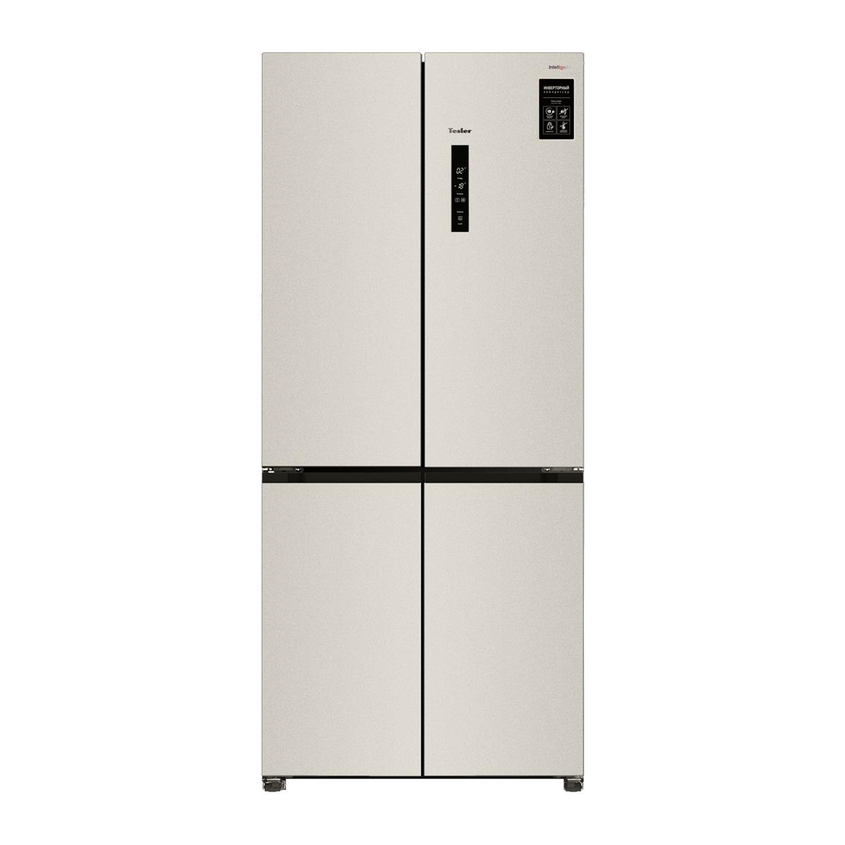 Изображение Холодильник Tesler RCD-487BI бежевый (A++,361 кВтч/год)