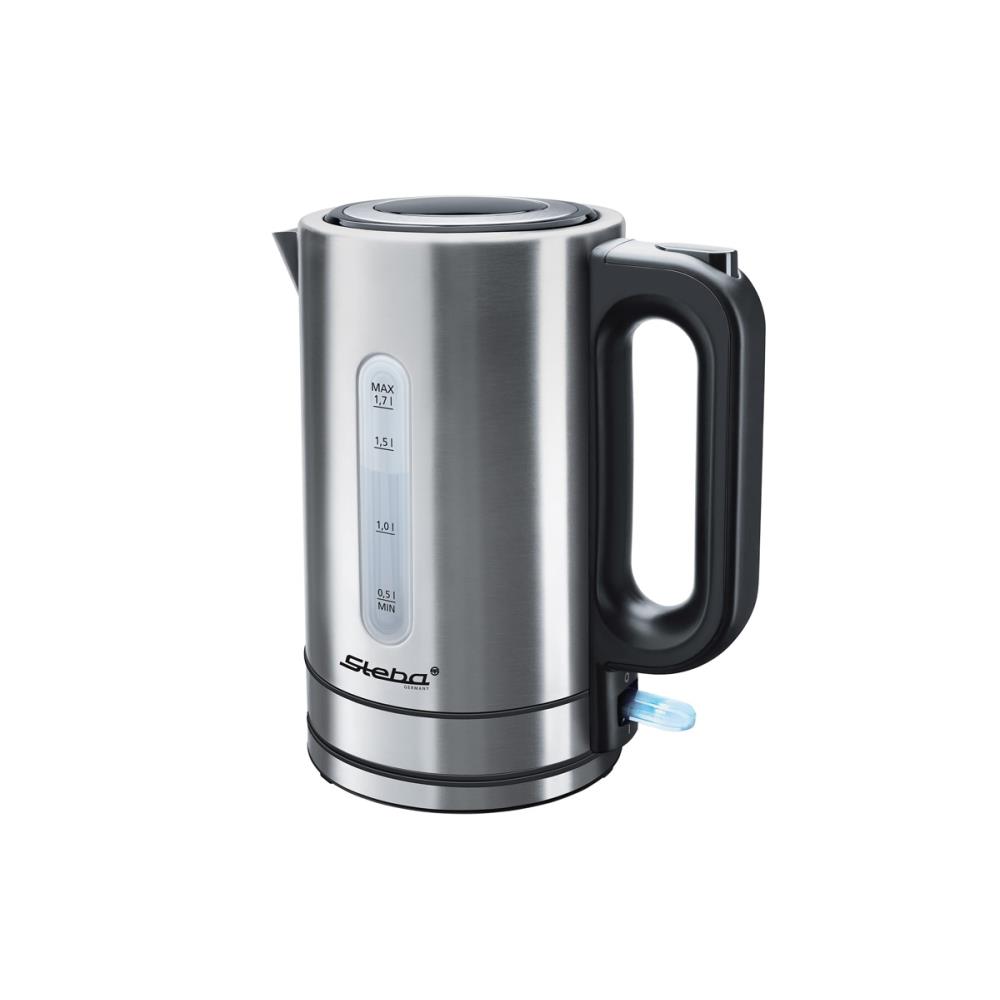 Изображение Электрический чайник Steba WK 20 INOX (2200 Вт/1,7 л /нержавеющая сталь/серебристый)